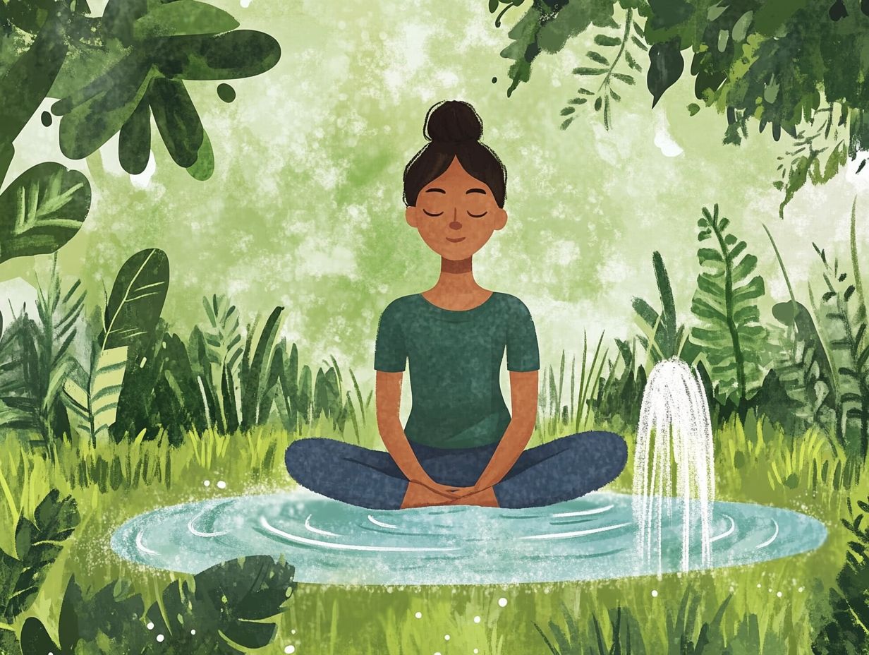 Visual representation of 10 quick mindfulness techniques for daily motivation