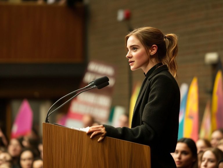 How Emma Watson Advocates for Gender Equality