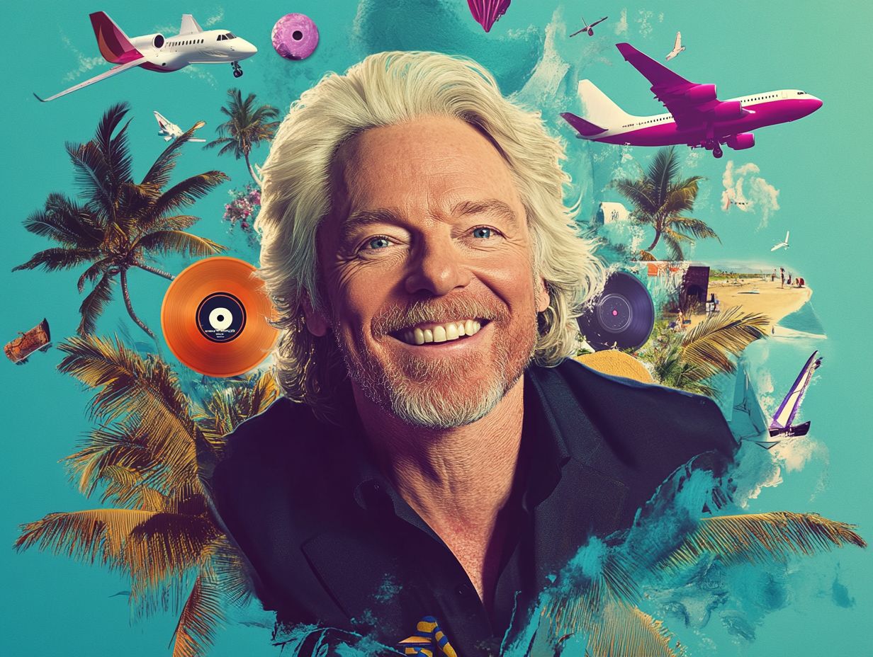 Richard Branson's struggles with dyslexia shaped his resilience