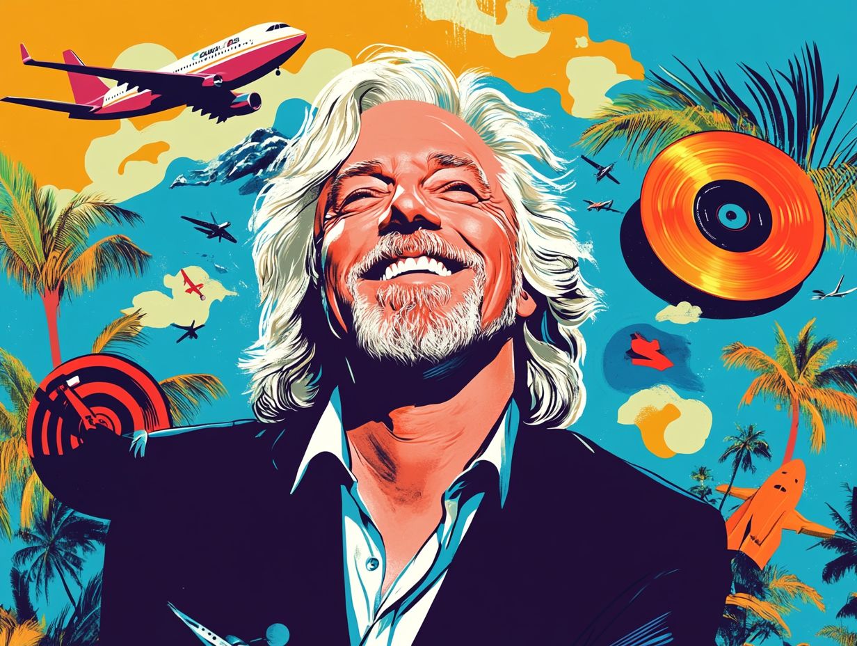 Richard Branson's first business venture was a magazine called Student