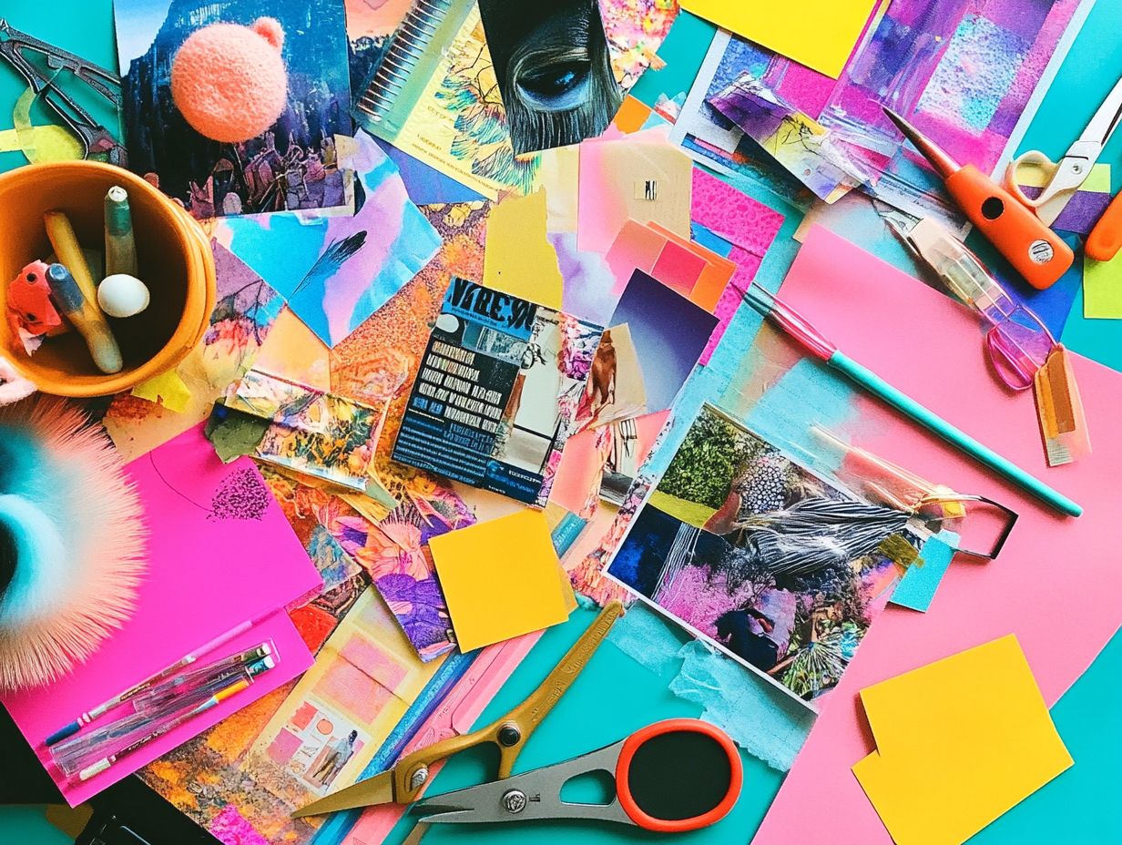 Step-by-step guide to creating a motivational vision board.