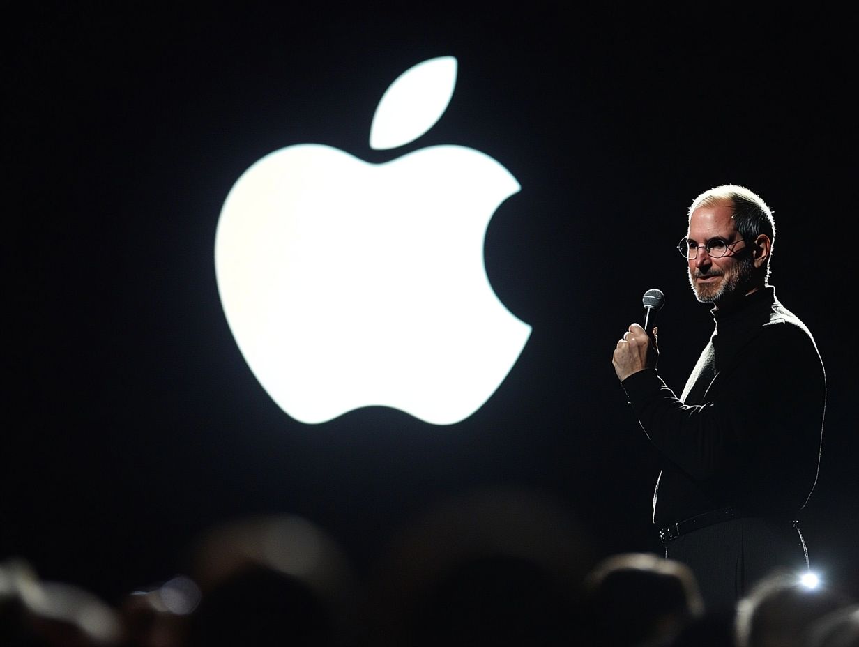 Image illustrating lessons we can learn from Steve Jobs' life