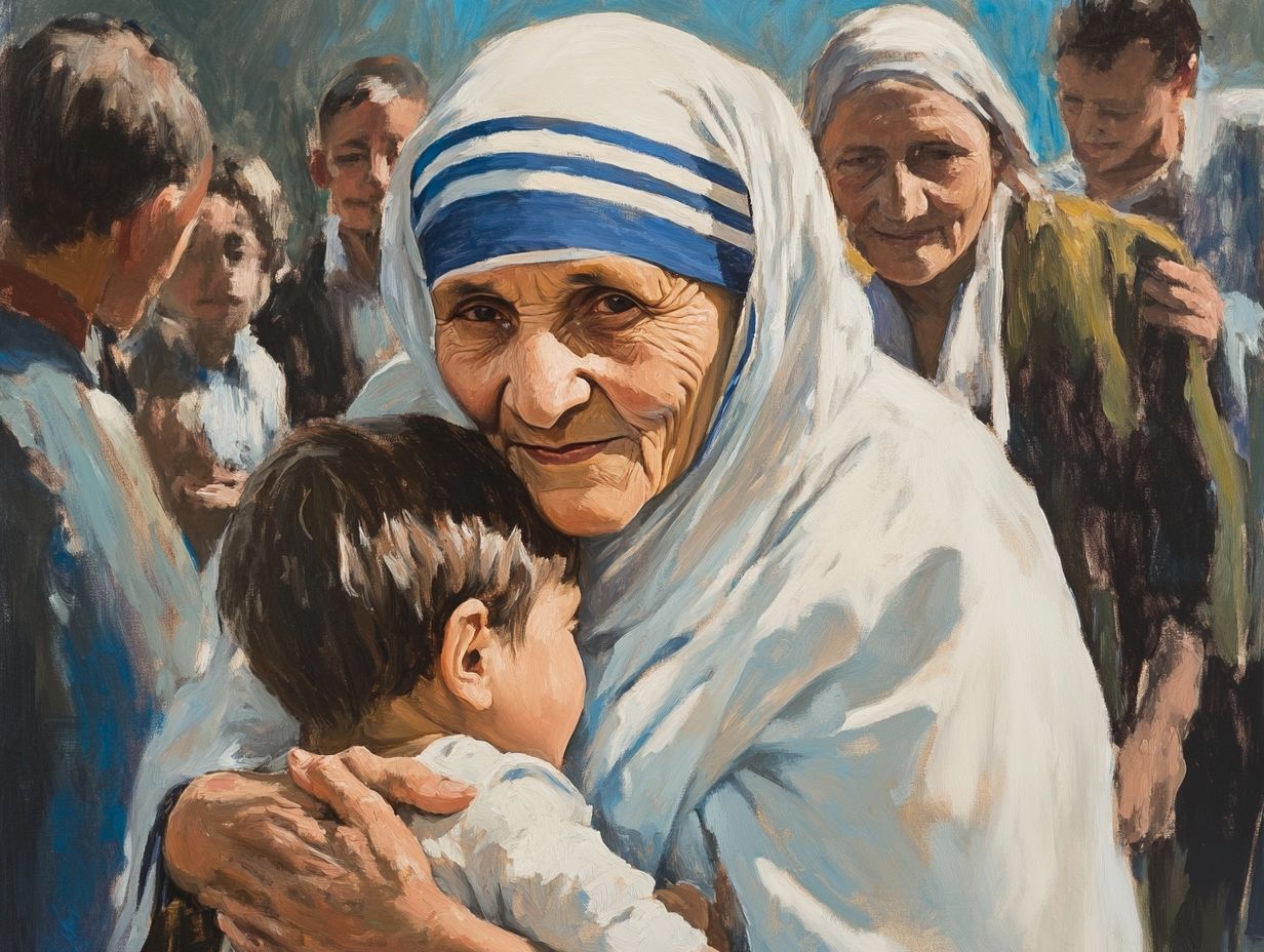 How did Mother Teresa make a difference in the world?