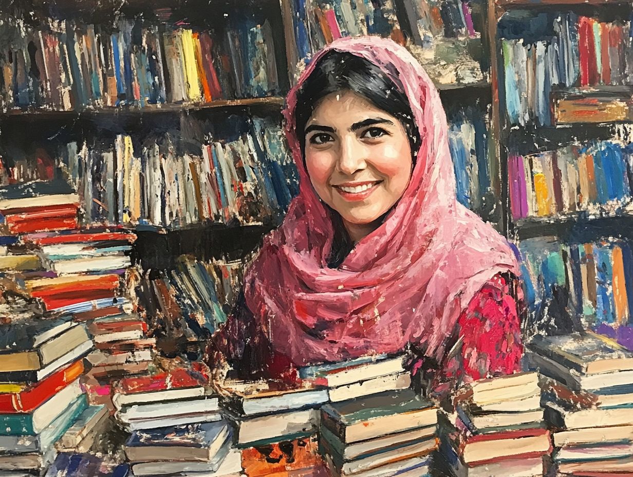 An inspiring portrait of Malala Yousafzai