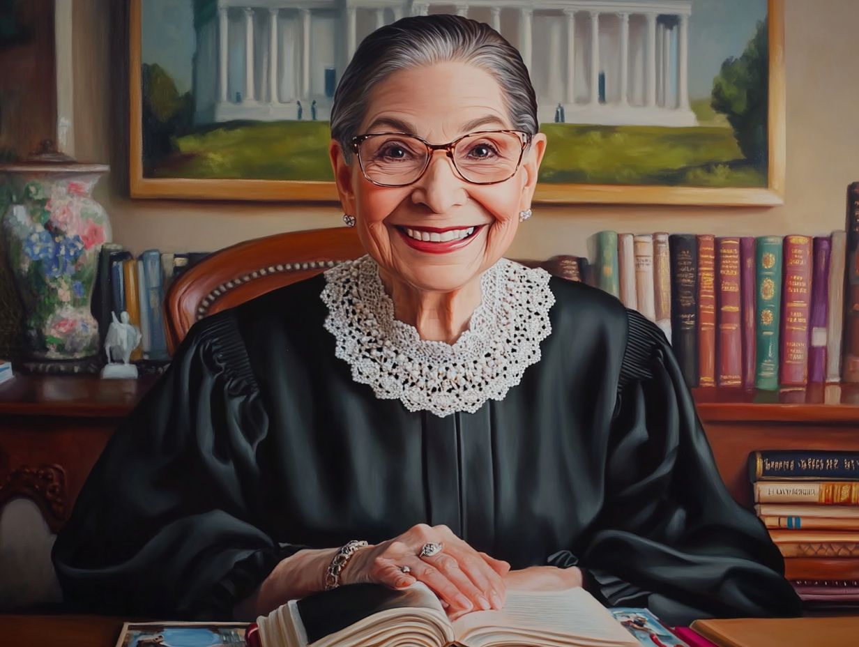 What was Ruth Bader Ginsburg's early life like?